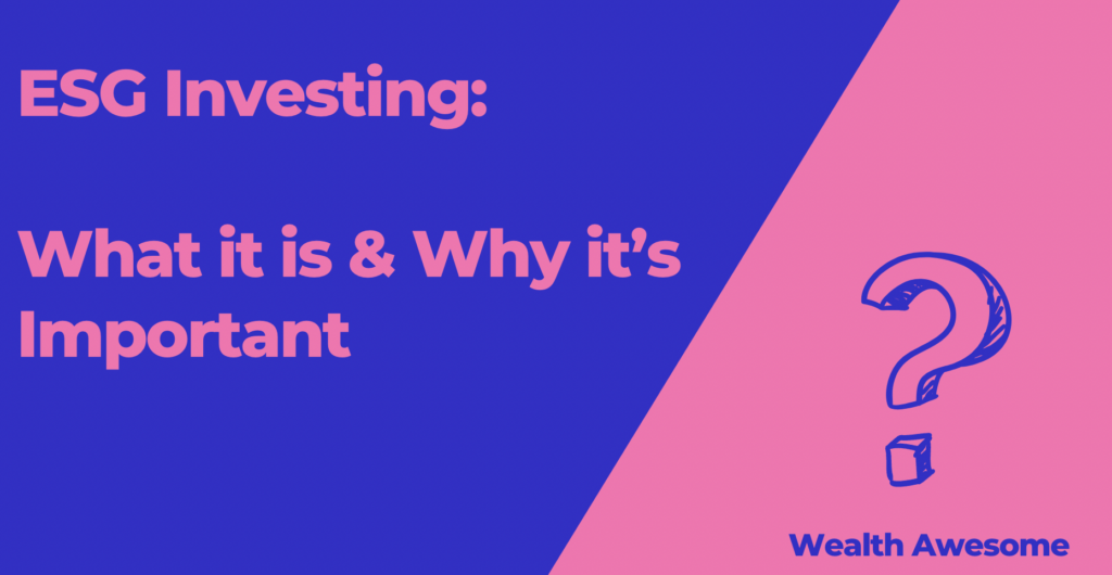 ESG Investing: What it is & Why it’s Important