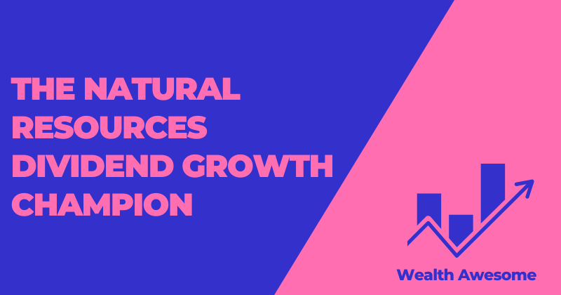The natural resources dividend growth champion