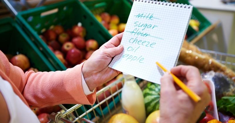 Make a Grocery List and Stick to it to Save Money