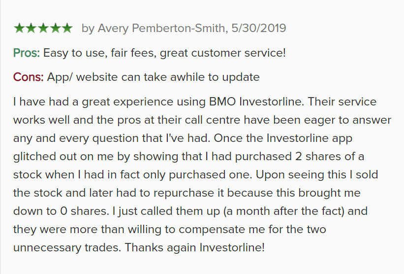 BMO InvestorLine Review