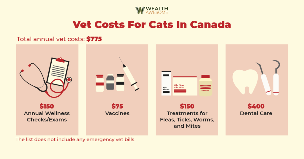 Cost To Own A Cat In Canada