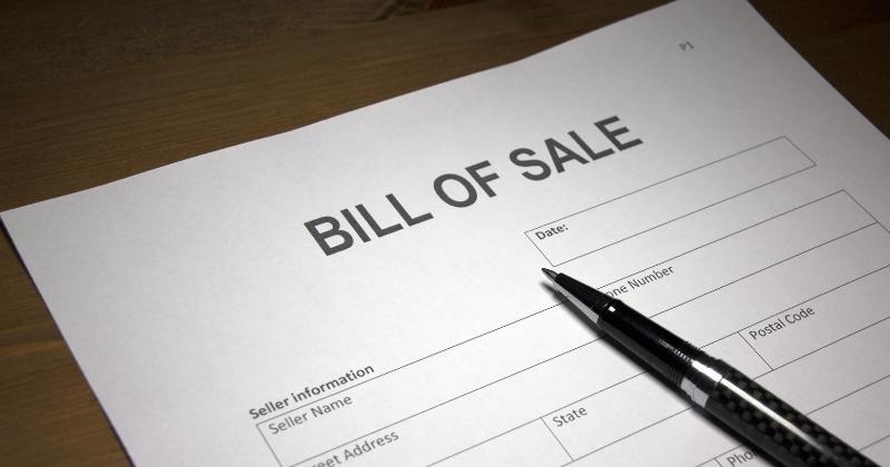 How To Fill Out An Alberta Bill Of Sale