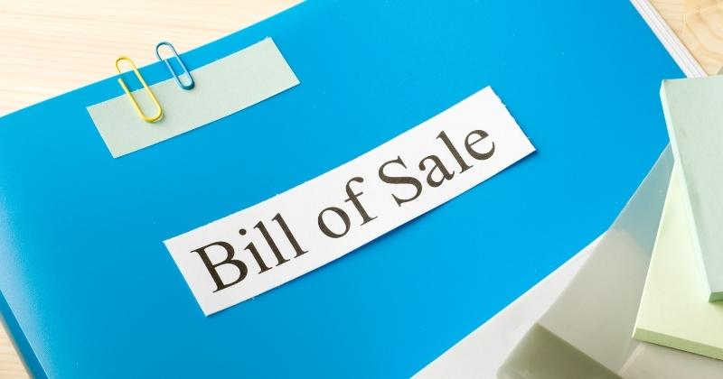 Alberta Bill Of Sale