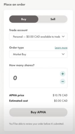 How To Buy Stocks on Wealthsimple Trade - Photo 2
