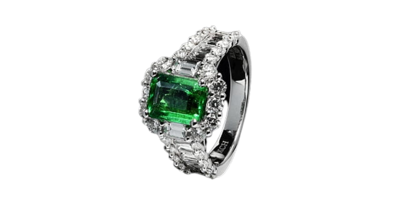 6. Non-Diamond Gemstone Rings