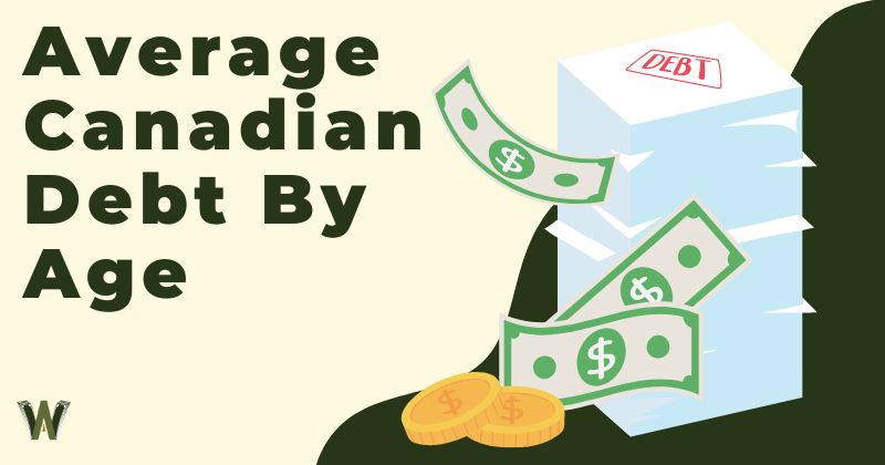 Average Canadian Debt By Age