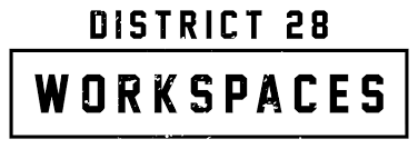 District 28 WorkSpaces logo