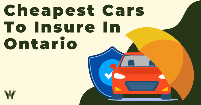 Cheapest Cars To Insure In Ontario